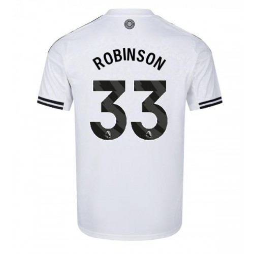Fulham Antonee Robinson #33 Hemmatröja 2025-26 Kortärmad Fulham Antonee Robinson #33 Hemmatröja 2025-26 Kortärmad